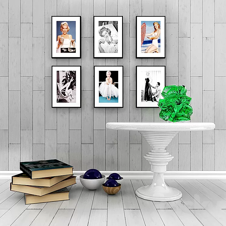 decorative_set_Monro 3D Model