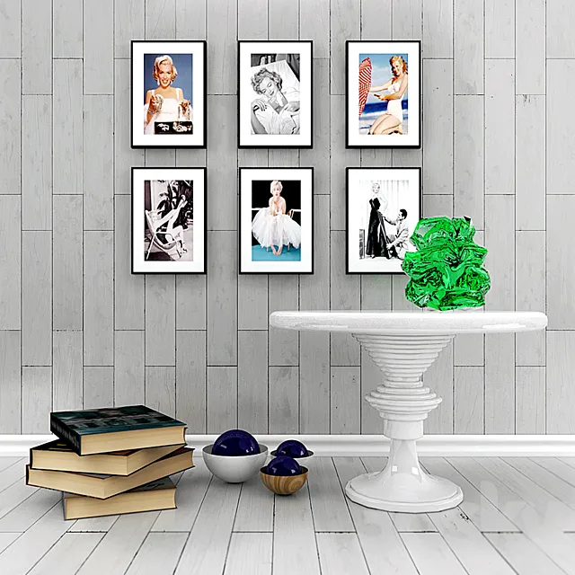 decorative_set_Monro 3DModel decorative_set_Monro 3DModel