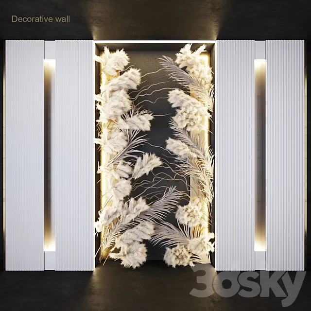 Decorative_wall_organic 3D Model