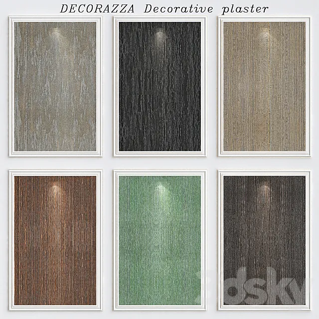 Decorazza Decorative plaster 3DModel Decorazza Decorative plaster 3DModel