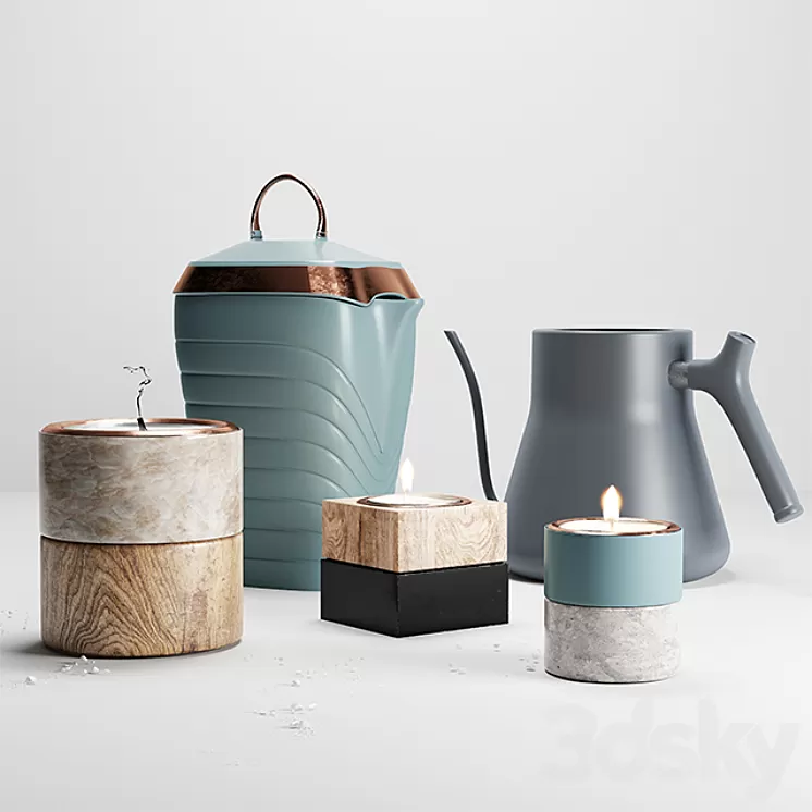 Decore set 003 3D Model