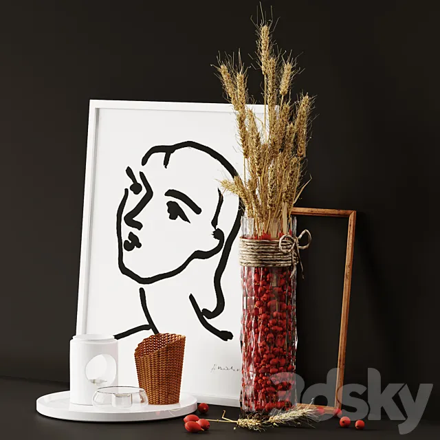 DecorSet_01 3D Model