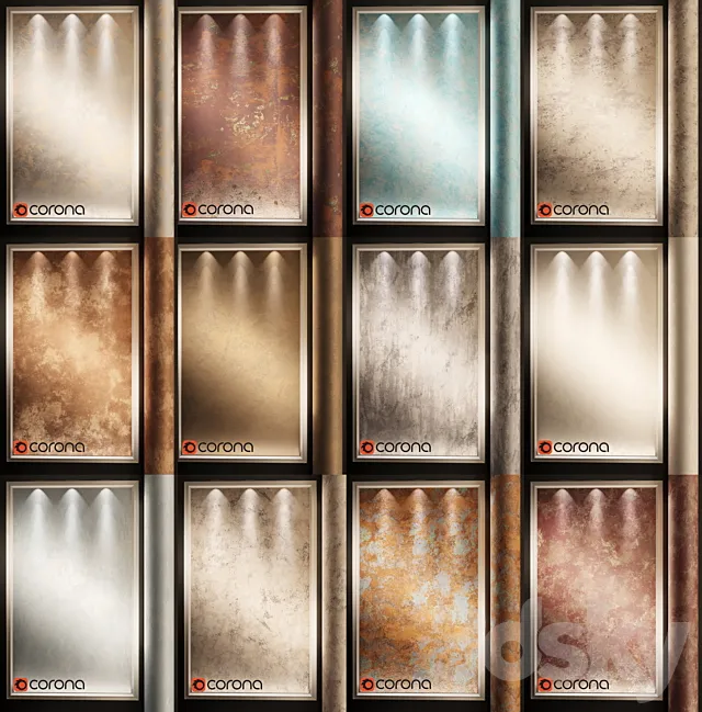 DecorWall (Kraskibriz) Set # 3 3DModel DecorWall (Kraskibriz) Set # 3 3DModel