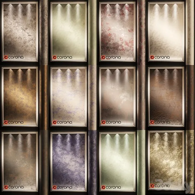 DecorWall (Kraskibriz) Set # 5 3D Model DecorWall (Kraskibriz) Set # 5 3D Model