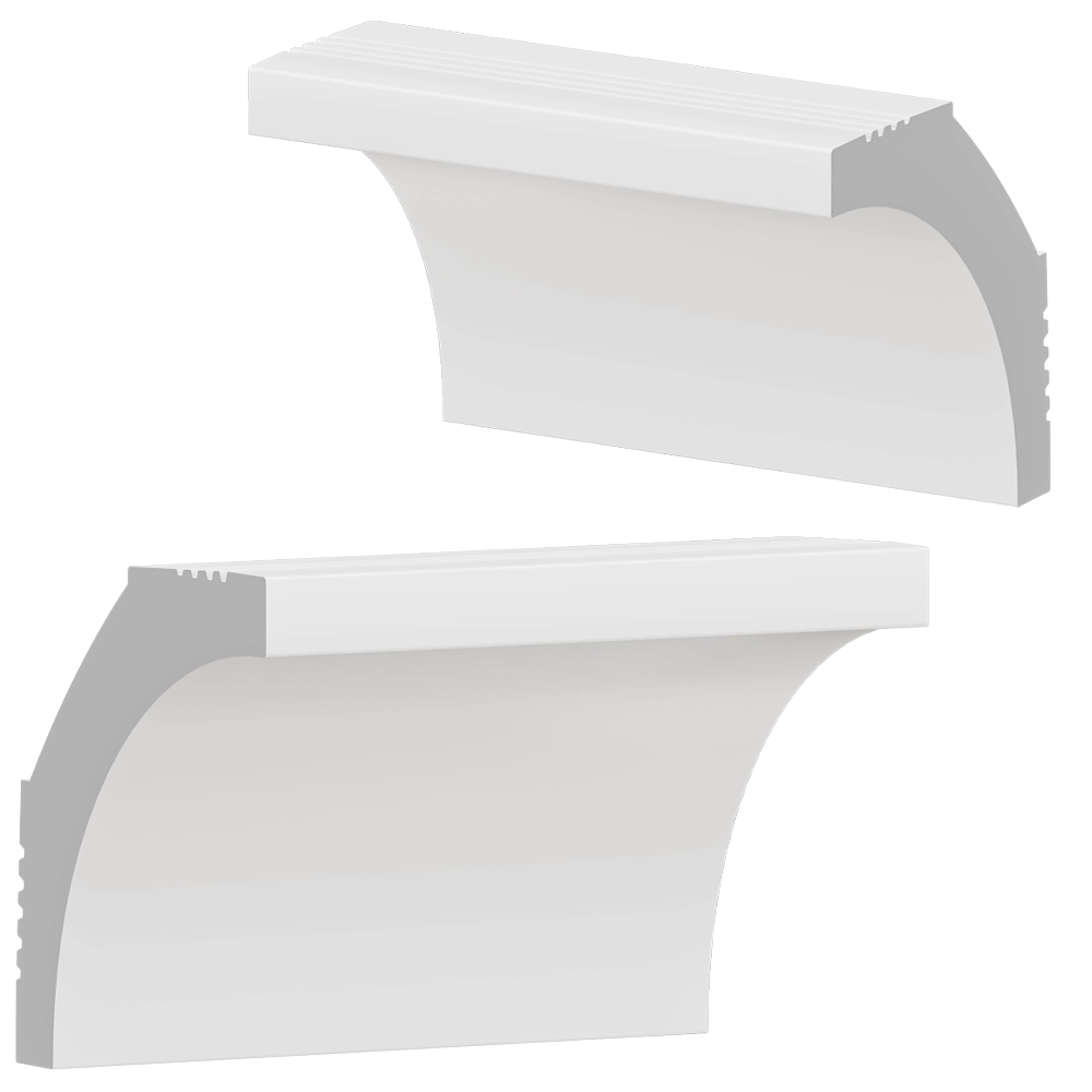 Decostar – Skirting board SGB-35_35 3D Model