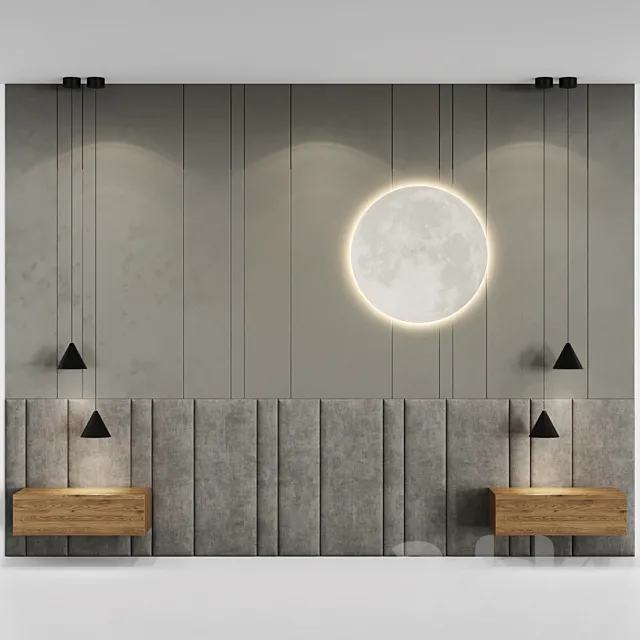 Decotarive Wall panel 017 3D Model