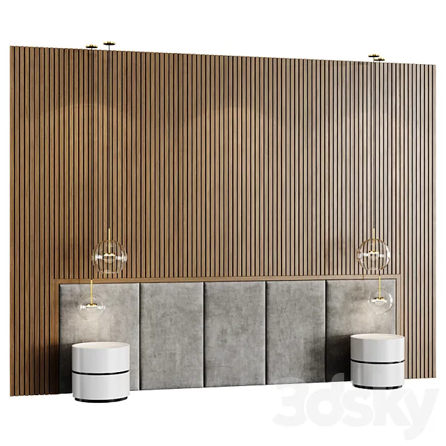 Decotarive Wall panel 046 3D Model Decotarive Wall panel 046 3D Model