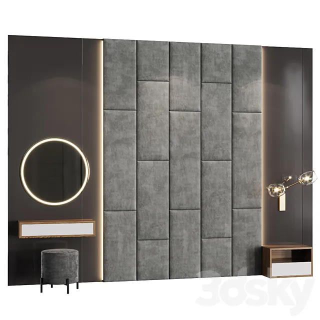 Decotarive Wall panel 047 3D Model Decotarive Wall panel 047 3D Model