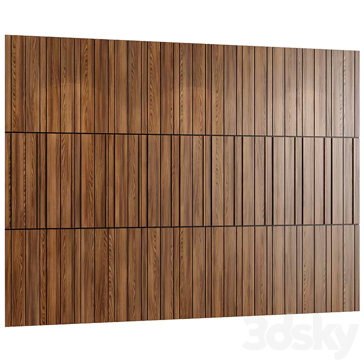 Decotarive Wall panel 070 3D Model Free Download