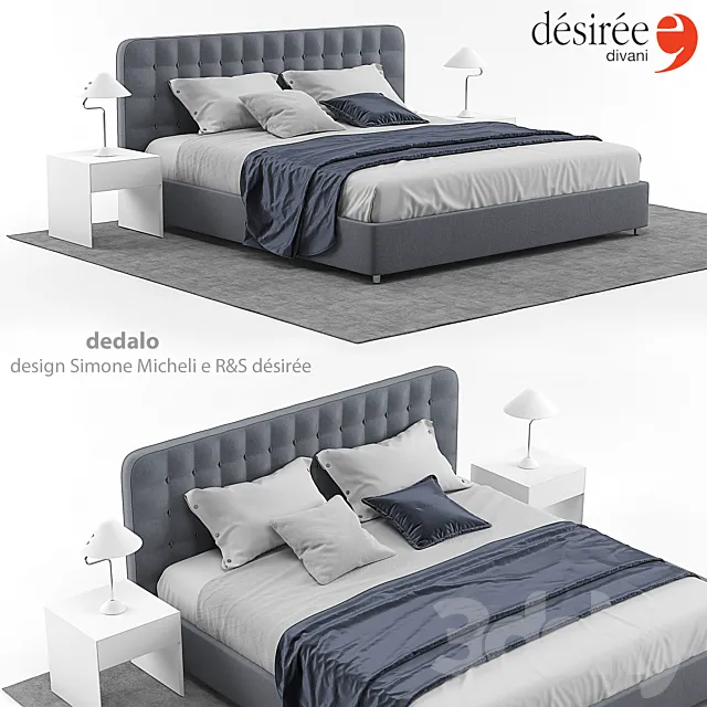 Dedalo bed 3DModel
