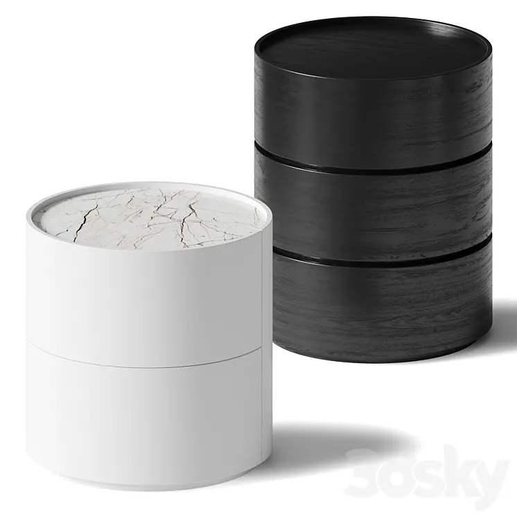 Dedalo by Pianca bedside table 3D Model Free Download Dedalo by Pianca bedside table 3D Model Free Download