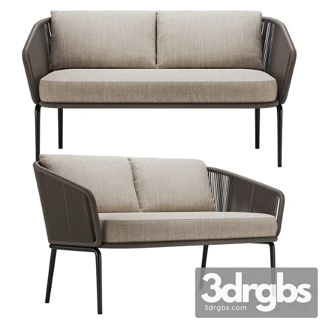 Dedon rilly 2 seater sofa Dedon rilly 2 seater sofa
