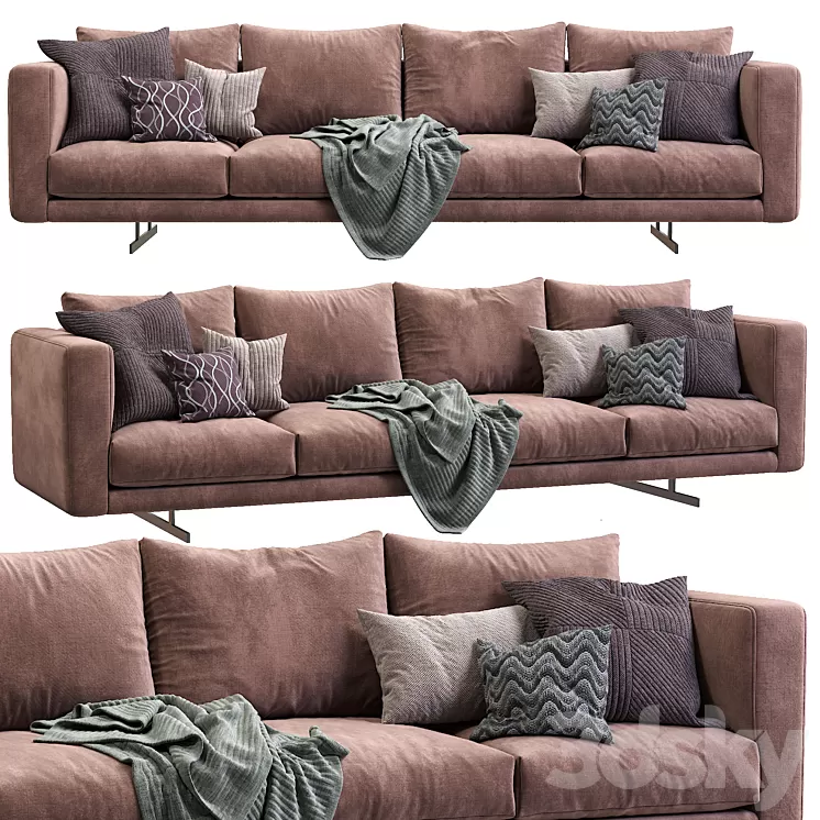 DEE DEE SOFA BY BERTO 3D Model