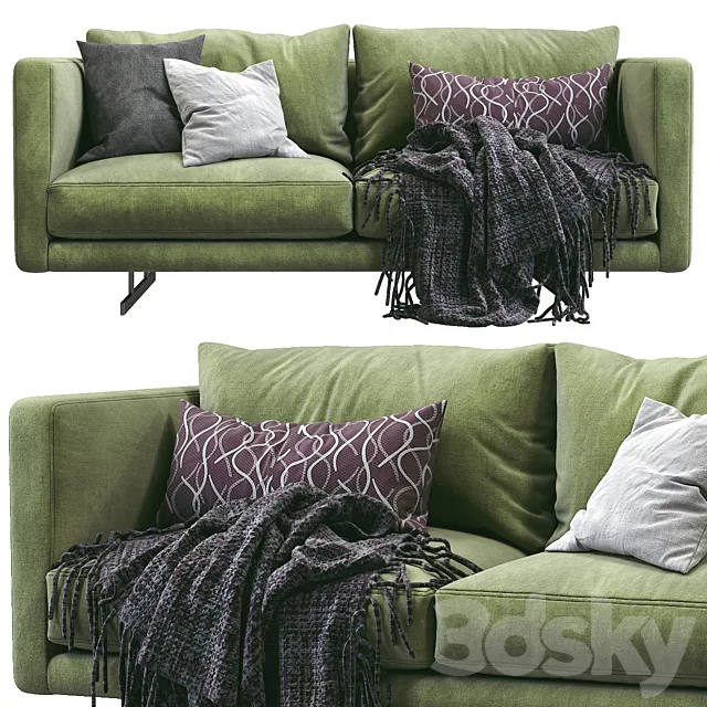 Dee Dee Sofa by Berto 3DModel Dee Dee Sofa by Berto 3DModel