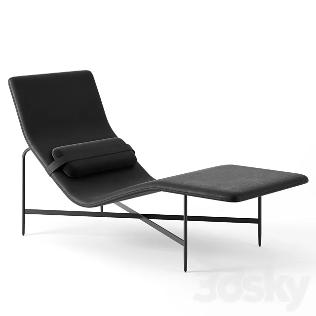 Deep Thoughts Leather Chaise by Blu Dot 3DModel Deep Thoughts Leather Chaise by Blu Dot 3DModel
