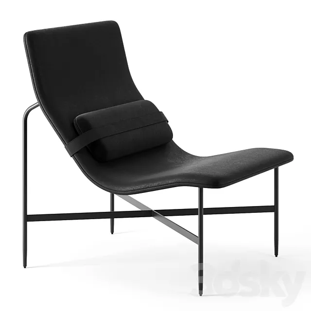 Deep Thoughts Leather Lounge Chair by Blu Dot 3D Model Deep Thoughts Leather Lounge Chair by Blu Dot 3D Model