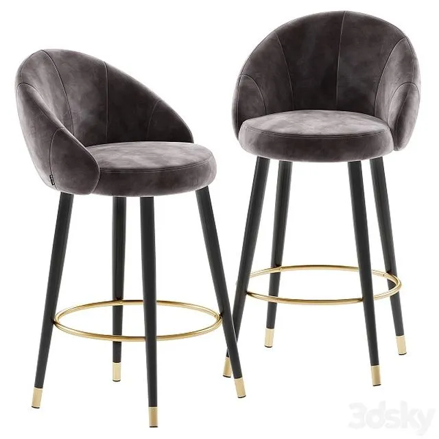 Deephouse Bar Chair Ferrara 3D Model