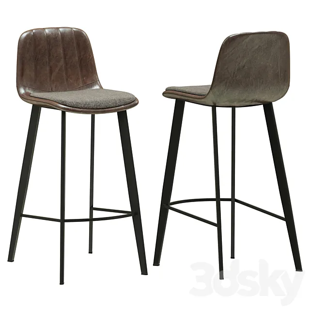 Deephouse Bar Chair Rotterdam 3D Model Deephouse Bar Chair Rotterdam 3D Model