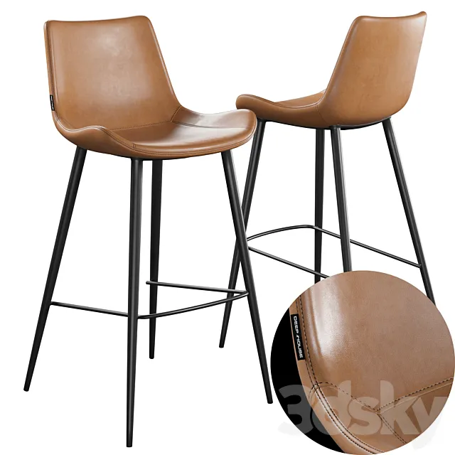 Deephouse Bar Chair Treviso 3DModel Deephouse Bar Chair Treviso 3DModel