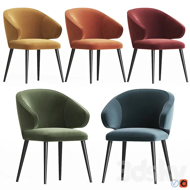 Deephouse Bilbao Chair 3D Model