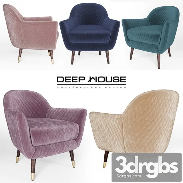 Deephouse chair 4 3D Model Download Deephouse chair 4 3D Model Download