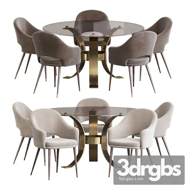 Deephouse chair and massimo glass top dining table Deephouse chair and massimo glass top dining table