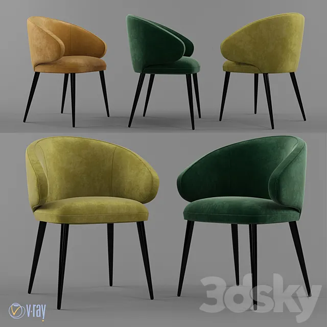 Deephouse. Chair BILBAO. 3DModel Deephouse. Chair BILBAO. 3DModel