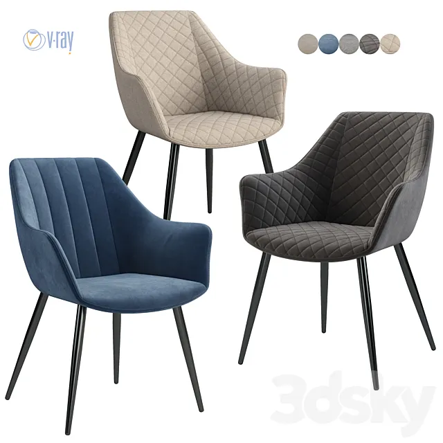 Deephouse. Chair birmingham 3D Model