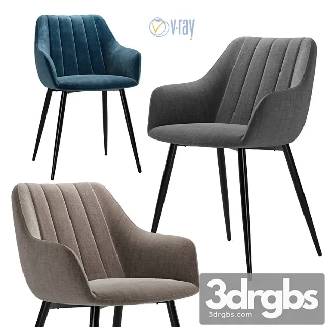 Deephouse. chair birmingham. art. 53561 53558 53557. 2 3D Model Download