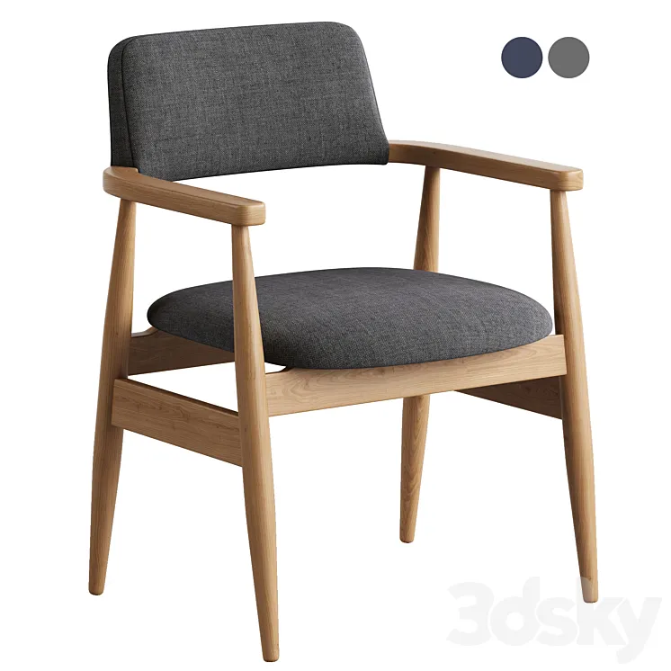 Deephouse. Chair Dresden 3D Model Free Download
