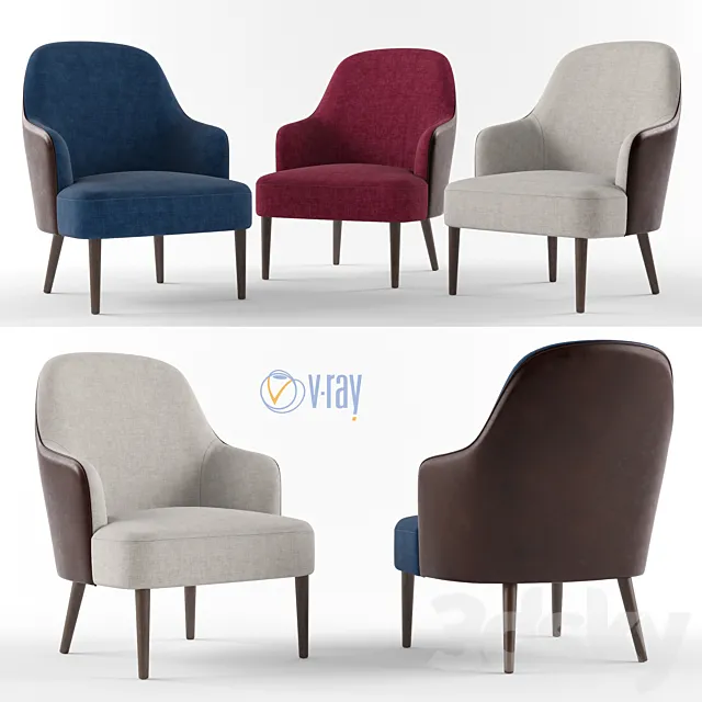 Deephouse. Chair FRANKFURT. 3D Model Deephouse. Chair FRANKFURT. 3D Model