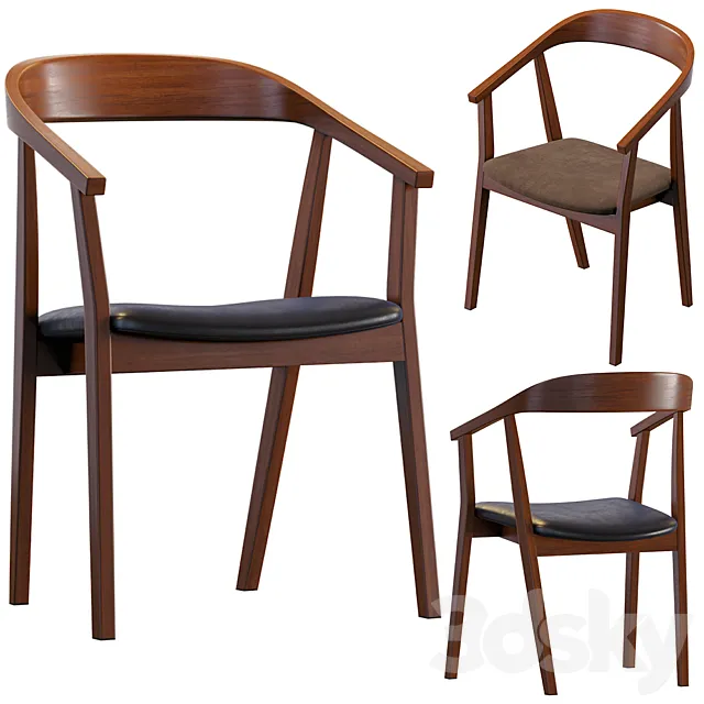 Deephouse chair john 3D Model Deephouse chair john 3D Model