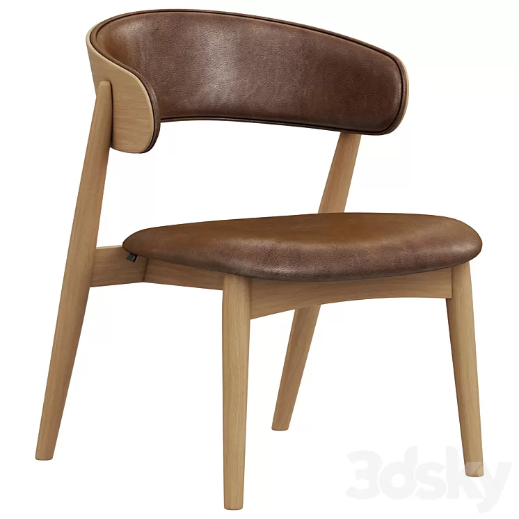 Deephouse Chair Siena 3D Model Free Download