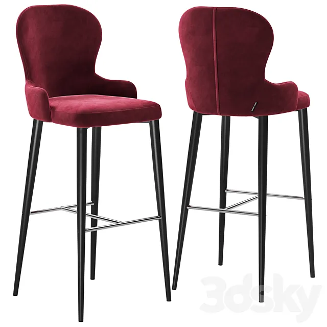 Deephouse Chamonix Bar Stool 3DModel Deephouse Chamonix Bar Stool 3DModel