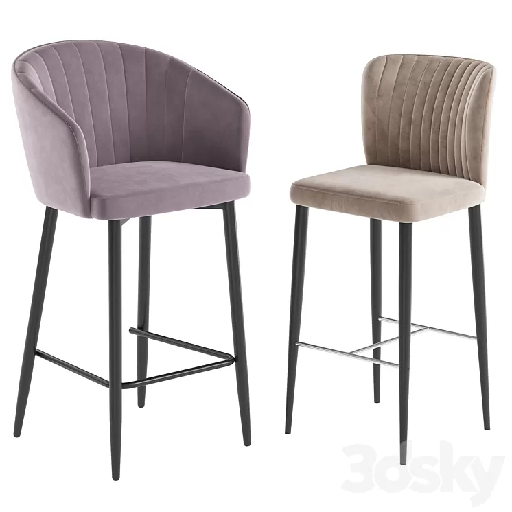 Deephouse Garda Lion Barstool 3D Model Free Download