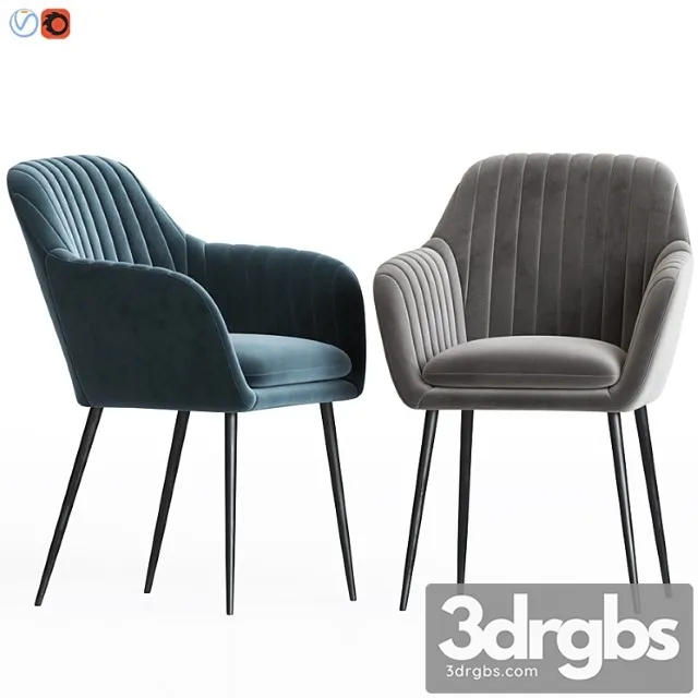 Deephouse lausanne chair 2 3D Model Download