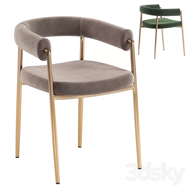 Deephouse Manchester Chair 3D Model Free Download