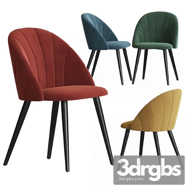 Deephouse paris dining chair 2 3D Model Download