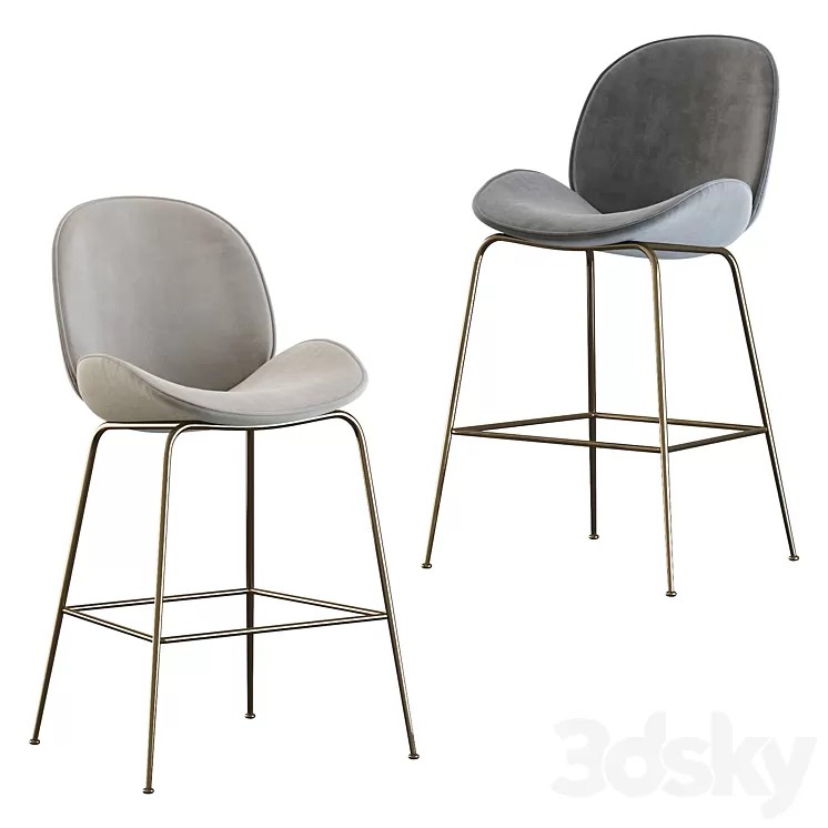 Deephouse San-Remo Barstool 3D Model