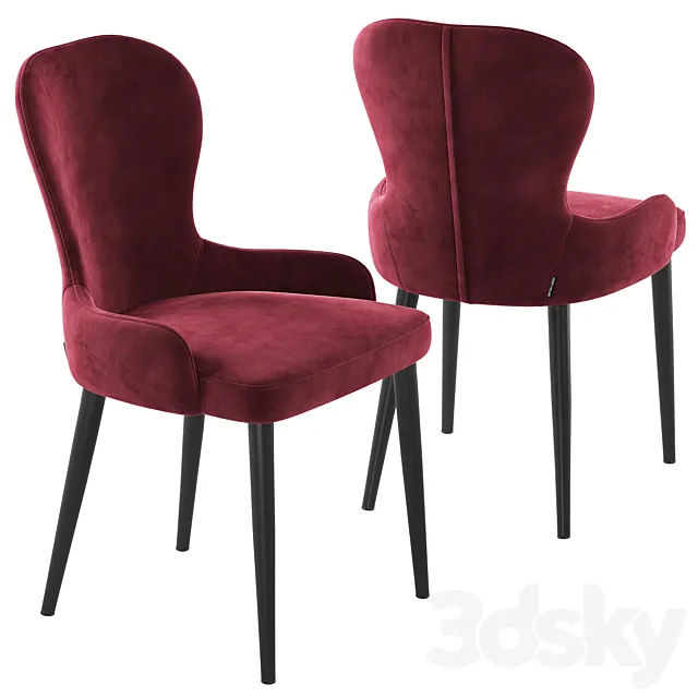 Deephouse Shamoni Chair 3D Model Deephouse Shamoni Chair 3D Model