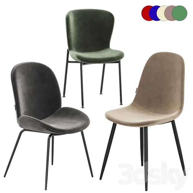 Deephouse stool Corsica San Remo Copenhagen 3DModel