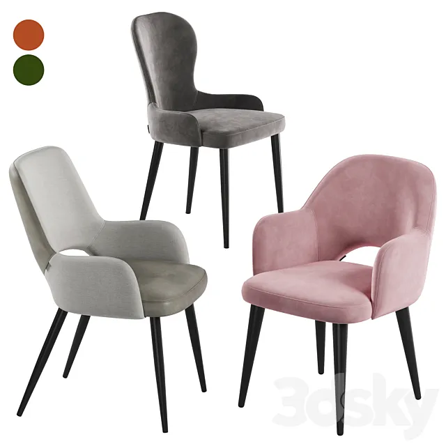 Deephouse stool Martin Arona Chamonix 3D Model