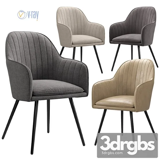 Deephouse Stul Lozanna 2 3D Model Download