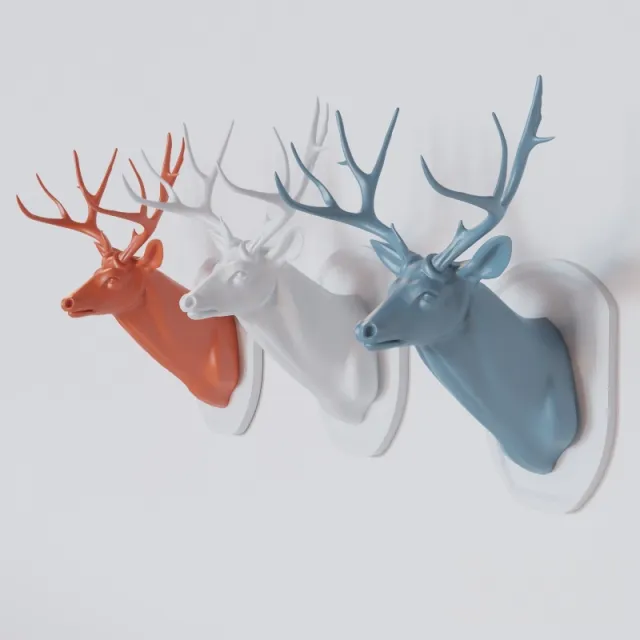 deer head 3D Model