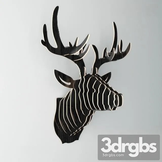 Deer Head 3D Model Download