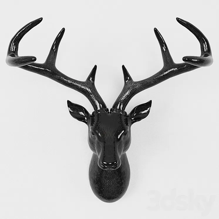 Deer head 3D Model