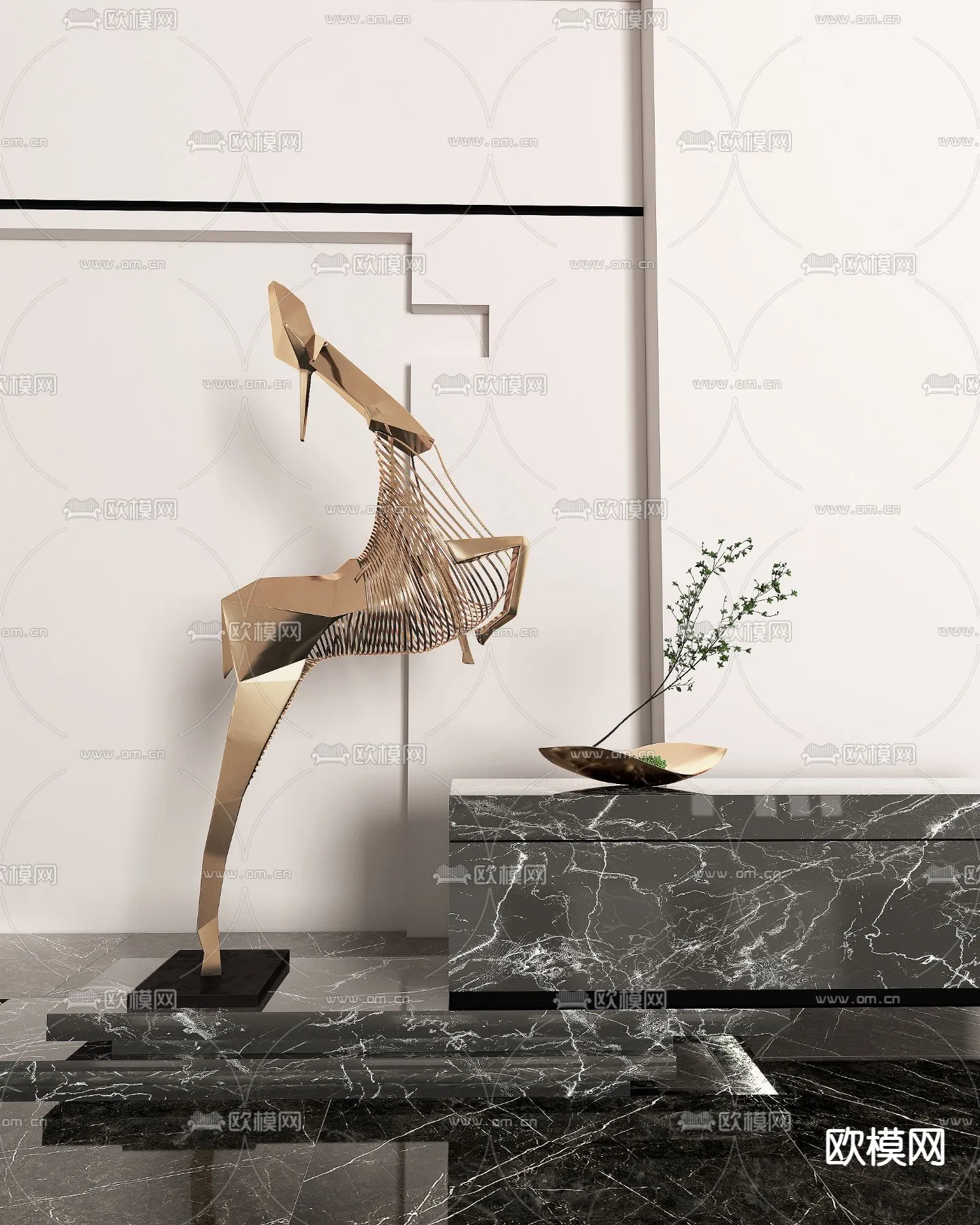 D�COR 3D MODEL – 002 D�COR 3D MODEL – 002