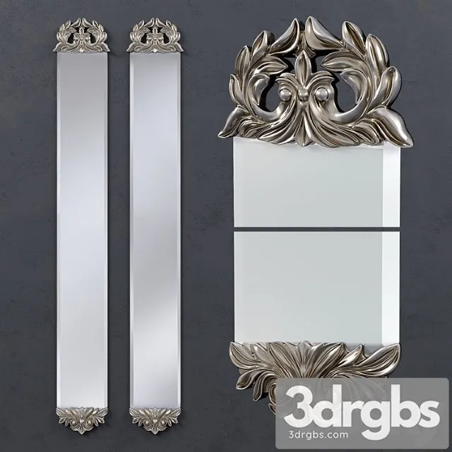 Deknudt slim classic wall mirror 3D Model Download Deknudt slim classic wall mirror 3D Model Download