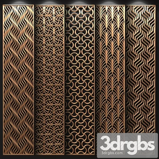 Dekorativnaia Peregorodka 17 3D Model Download