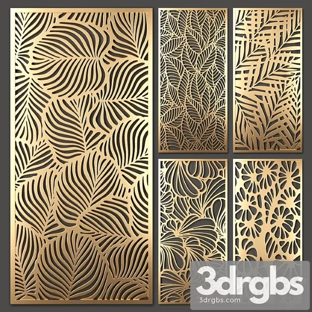 Dekorativnaia Peregorodka 50 3D Model Download